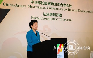 刘延东出席中非部长级医药卫生合作会议