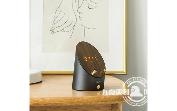 手机架无线闹钟感应音响